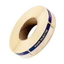 Foto van Sticker voor injectie blauw