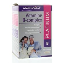 Foto van Mannavital Vitamine B complex platinum