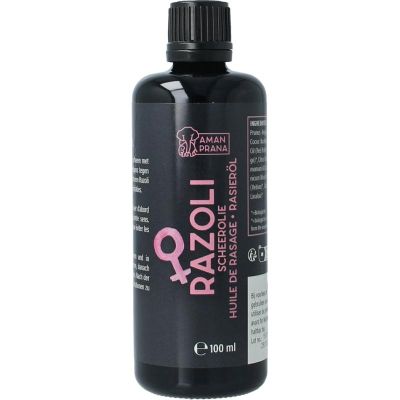 Amanprana Razoli scheerolie 100 milliliter - Scheerschuim/gel/creme