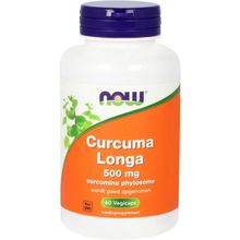 Foto van NOW Curcuma Longa 500 mg (Curcumine Phytosome)
