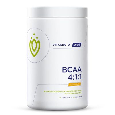 Vitakruid BCAA 4:1:1 l-leucine, l-isoleucine & l-valine 540 gram - Overige vitaminen/mineralen