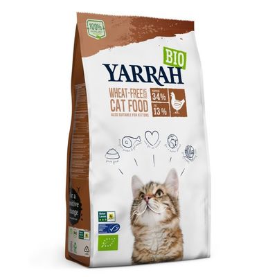 Yarrah Kattenvoer grainfree bio 800 gram - Dierenvoeding