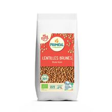 Foto van Primeal Bruine linzen bio