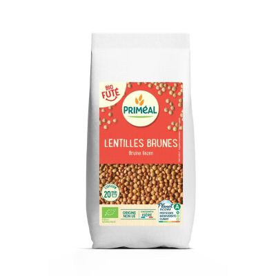 Primeal Bruine linzen bio Primeal Bruine linzen bio 500 gram - Voeding