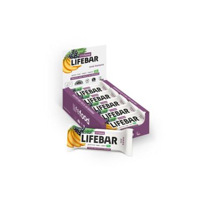 Foto van Lifefood Lifebar acai banana bio raw