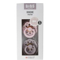Bibs Fopspeen blossom lila Maat 2
