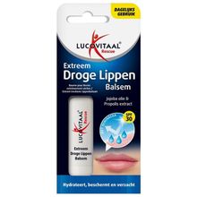 Foto van Lucovitaal Lippenbalsem rescue extra droge lippen
