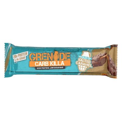 Grenade High proteine reep chocolate chip salted caramel