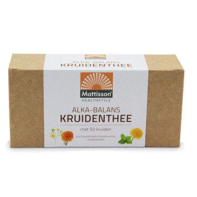 Mattisson Alkabalans kruidenthee ontzuren 25 zakjes - Thee