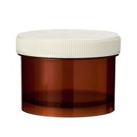 Tabletflacon 75 ml bruin met dop