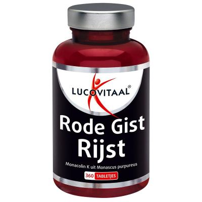Lucovitaal Rode gist rijst Lucovitaal Rode gist rijst 360 tabletten - Rode gist rijst