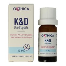 Foto van Orthica Vitamine K & D zuigeling
