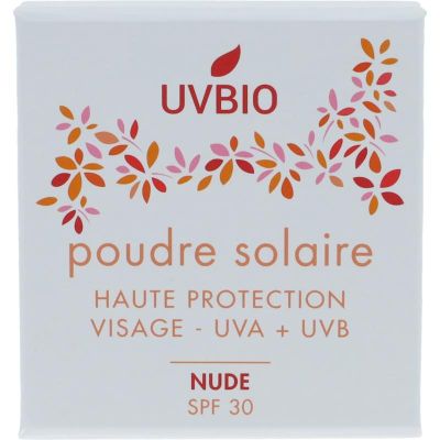 Foto van Uvbio Sun powder (nude) SPF 30 Bio