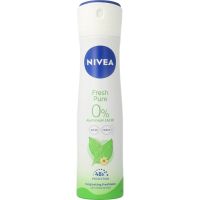 Nivea Deodorant pure & natural jasmine spray