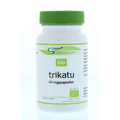 Surya Bio trikatu Surya Bio trikatu 60 vegicaps - Ayurveda