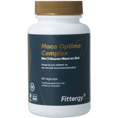Fittergy Maca optima complex 60 capsules - Kruiden