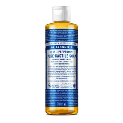 DR Bronners Liquid soap peppermint