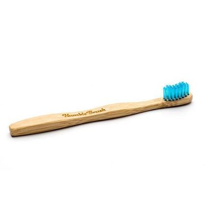Humble Brush Tandenborstel blauw kids brush soft