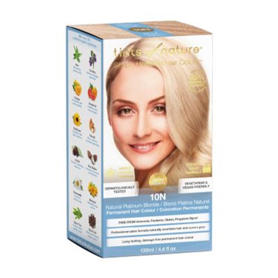 Tints Of Nature 10N platina blond 1 set - Haarkleuring