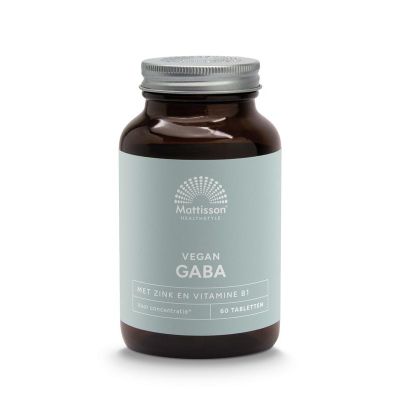 Mattisson Gaba 1000mg Mattisson Gaba 1000mg 60 tabletten - Aminozuren