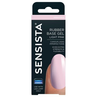 Sensista Rubber base gel light pink 7 - Make Up