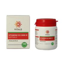 Foto van Vitals Vitamine D3 3000IE
