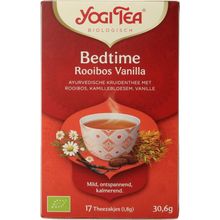 Foto van Yogi Tea Bedtime rooibos vanille