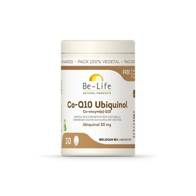 Be-Life Co-Q10 ubiquinol Foto van Be-Life Co-Q10 ubiquinol