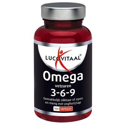 Lucovitaal Omega 3 6 9 vetzuren Lucovitaal Omega 3 6 9 vetzuren 100 capsules - Vetzuren
