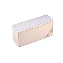 Foto van Vouwdoos zilver blauw strip D