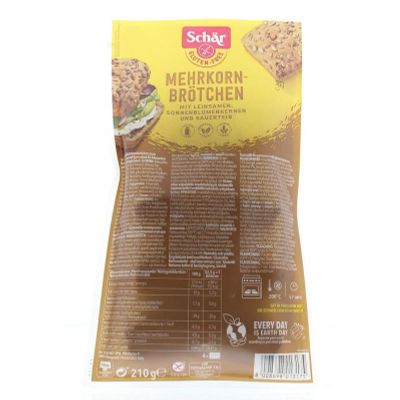 DR Schar Meergranen broodjes 210 gram - Brood en bakmixen