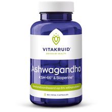 Foto van Vitakruid Ashwagandha KSM-66 & bioperine