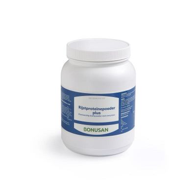 Bonusan Rijstproteinepoeder plus 500g - Overige vitaminen/mineralen