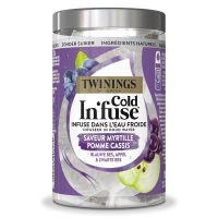 Twinings Cold infuse blauwe bes appel zwarte bes