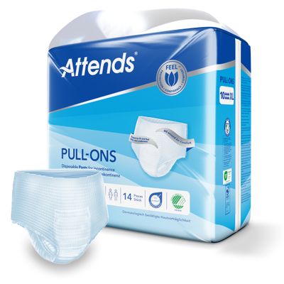 Attends Pull-ons 10 XL 14 stuks - Pants en broekjes