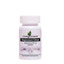 Foto van Livinggreens Magnesium citraat 400 mg