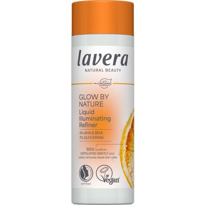 Lavera Glow liquid luminizing refining exfoliant 100 milliliter - Make Up