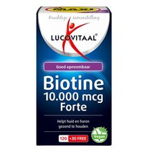 Foto van Lucovitaal Biotine forte