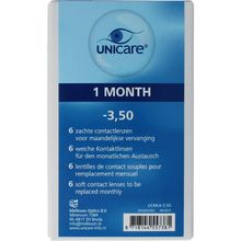 Unicare Maandlenzen -3.50 Foto van Unicare Maandlenzen -3.50