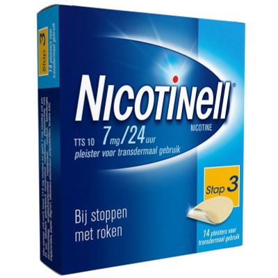 Nicotinell TTS10 7 mg 14 stuks - Stoppen met roken