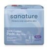 Afbeelding van Sanature Maandverband super 100% katoen