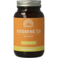 Mattisson Vitamine D3 75 mcg 3000IE
