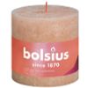 Afbeelding van Bolsius Rustiek stompkaars shine 100/100 misty pink