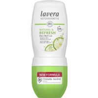 Lavera Deodorant roll-on natural & refresh bio EN-IT