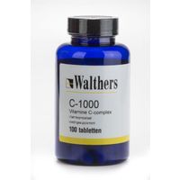 Walthers Vitamine C 1000 mg bioflav/rozenbottel