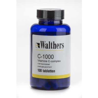 Walthers Vitamine C 1000 mg bioflav/rozenbottel