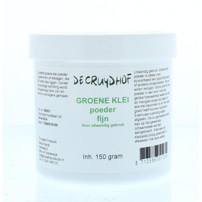 Cruydhof Groene klei uitwendig Cruydhof Groene klei uitwendig 150 gram - Overig lichaam