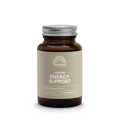Mattisson Energy support Mattisson Energy support 60 capsules - Overige vitaminen/mineralen