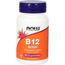 Foto van NOW Vitamine B12 actief