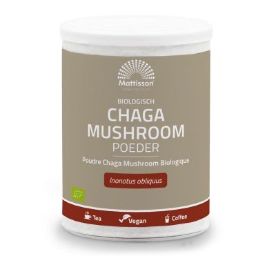 Mattisson Chaga mushroom poeder 100 gram - Overige producten